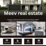 Black and White Modern Luxury Real Estate Instagram Post